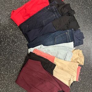 Maternity Pants Collection (8 pair)